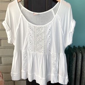 Free People Beaded Blouse